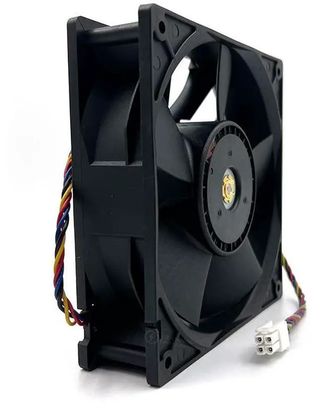 Alt view image 2 of 6 - Martech DF1403812B2FN 12V 5A 7000RPM cooling fan for Antminer S21XP S21pro S21+ miner replacement