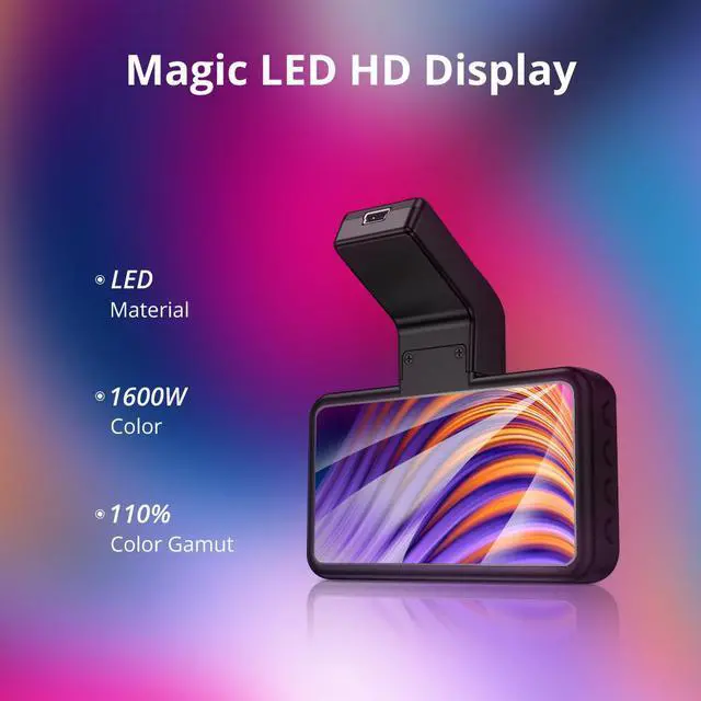 Alt view image 4 of 7 - AZDOME M17 WiFi Dash Cam with APP 1080P FHD DVR Car Driving Recorder 3 Inch IPS Screen Dashboard Camera 150 ° Wide Angle, G-Sensor, Parking Monitor, Loop Recording, Motion Detection, Night Vision 64GB