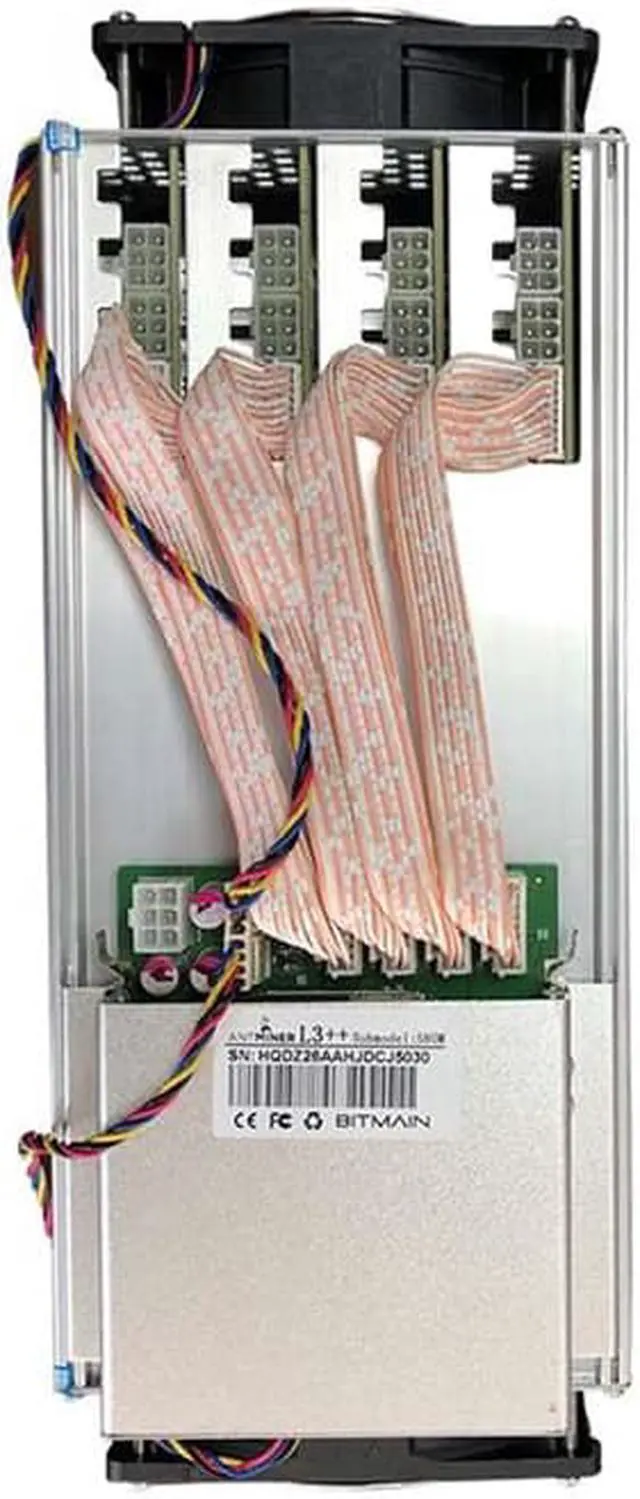 Alt view image 4 of 7 - Bitmain ASIC Miner Antminer L3+ 504M/S 1.6J/MH consumption ratio with PSU Scrypt BM1485 ASIC Chip Litecoin Miner LTC DOGE Antminer L3 Mining Machine better than antminer l3 S9 T9 DR3 m3