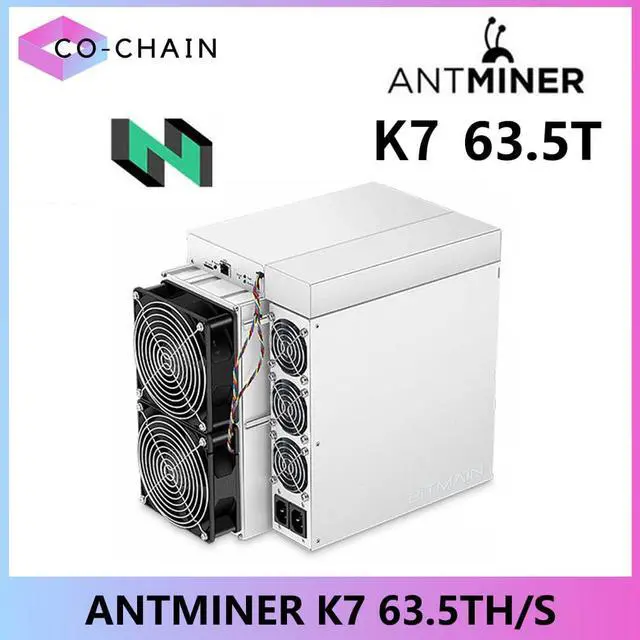 Main image of New Release Bitmain Antminer K7 63.5T 3080W Eaglesong Algorithm Mining CKB Miner In Stock Best Profitable CKB Miner Machine