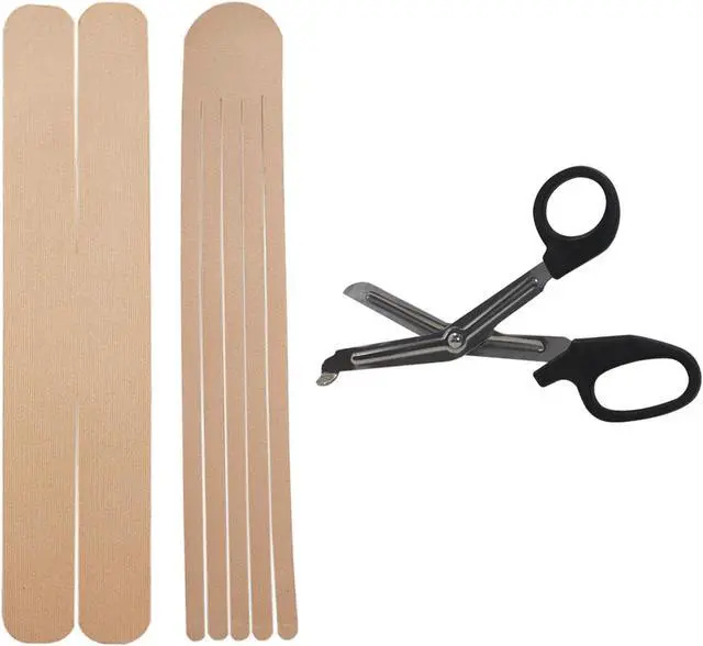 Alt view image 6 of 7 - COMOmed Kinesiology Tape Water Resistant Uncut Sports Tape - 2 in x 16.5 ft - Professional Kinesiology Therapeutic Sports Tape,Tan, Latex Free 2Rolls