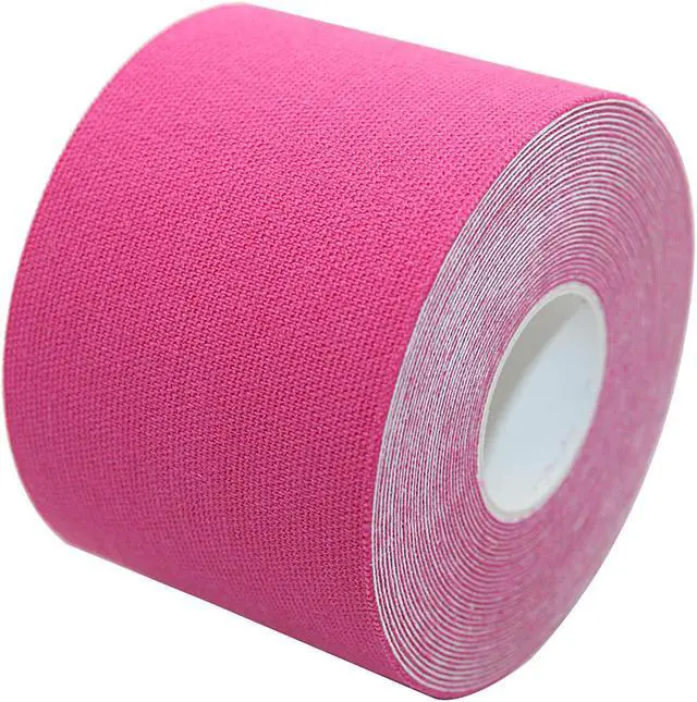Alt view image 3 of 7 - COMOmed Kinesiology Tape 6 Rolls Water Resistant Uncut Sports Tape - 2 in x 16.5 ft - Professional Kinesiology Therapeutic Sports Tape,Pink ,Latex Free