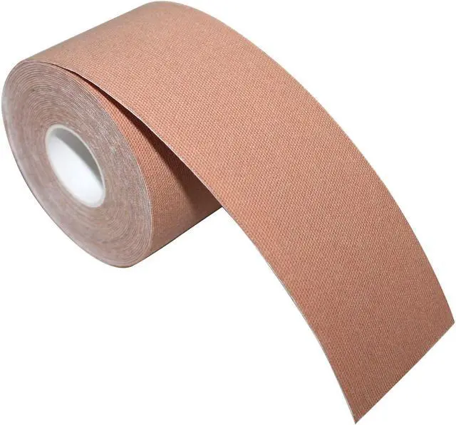 Alt view image 2 of 7 - COMOmed Kinesiology Tape 6 Rolls Water Resistant Uncut Sports Tape - 2 in x 16.5 ft - Professional Kinesiology Therapeutic Sports Tape,Skin Colored,Latex Free