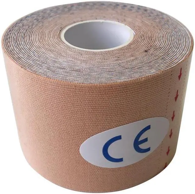Alt view image 3 of 7 - COMOmed Kinesiology Tape 6 Rolls Water Resistant Uncut Sports Tape - 2 in x 16.5 ft - Professional Kinesiology Therapeutic Sports Tape,Skin Colored,Latex Free