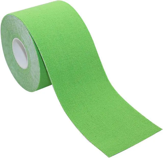 Alt view image 3 of 7 - COMOmed Kinesiology Tape 6 Rolls Water Resistant Uncut Sports Tape - 2 in x 16.5 ft - Professional Kinesiology Therapeutic Sports Tape,Green ,Latex Free.