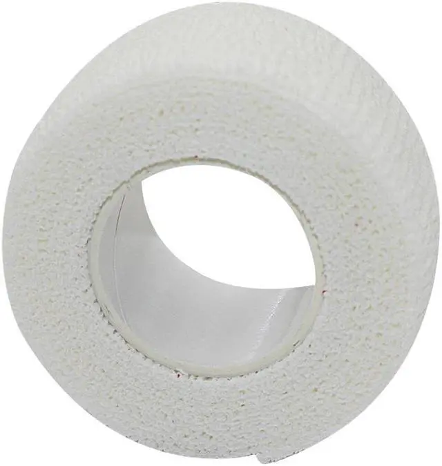 Alt view image 3 of 7 - COMOmed Self Stick Cohesive Bandage Latex 1"x5 Yards First Aid Bandages Stretch Sport Wrap Vet Tape for Wrist Ankle Sprain and Swelling,White 12 Rolls