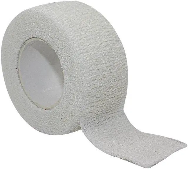 Alt view image 4 of 7 - COMOmed Self Stick Cohesive Bandage Latex 1"x5 Yards First Aid Bandages Stretch Sport Wrap Vet Tape for Wrist Ankle Sprain and Swelling,White 12 Rolls