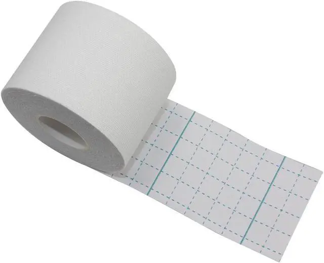 Alt view image 4 of 7 - COMOmed Kinesiology Tape Water Resistant Uncut Sports Tape - 2 in x 16.5 ft - Professional Kinesiology Therapeutic Sports Tape,Black, Latex Free 2Rolls White