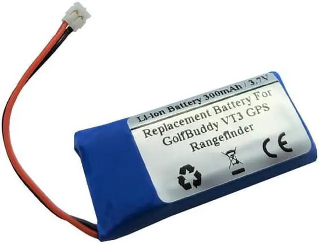 Alt view image 2 of 2 - 3.7V 280mAh Replacement Battery for GolfBuddy VT3 GPS Rangefinder, YK531832