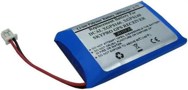 Alt view image 2 of 2 - 3.7V 1800mAh Replacement Battery for Dual XGPS160, XGPS160 SKYPRO GPS Receiver, P/N:1ICP8/36/50
