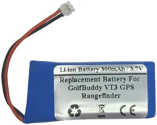 Main image of 3.7V 280mAh Replacement Battery for GolfBuddy VT3 GPS Rangefinder, YK531832