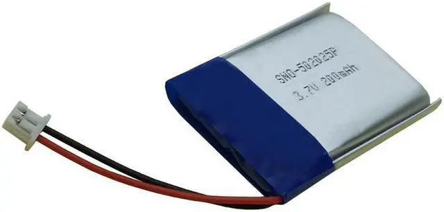 Alt view image 2 of 3 - 3.7V 200mAh Replacement Battery for KOAMTAC Barcode Scanner KDC-100, KOAMTAC KDC-200, Part No. : 02-980-8680; KDC-BAT100
