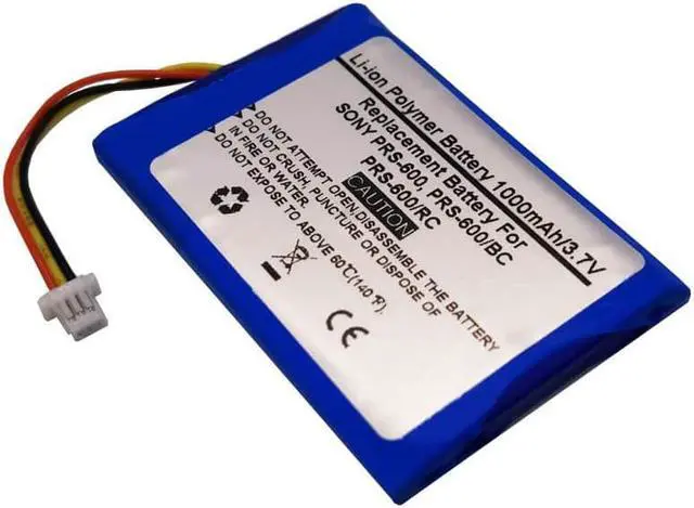 Alt view image 2 of 2 - 1000mAh 3.7V Replacement Battery for Sony Portable Reader PRS-600, PRS-600/BC, PRS-600/RC,Sony A98927554931, A98941654402, A-1732-035-A