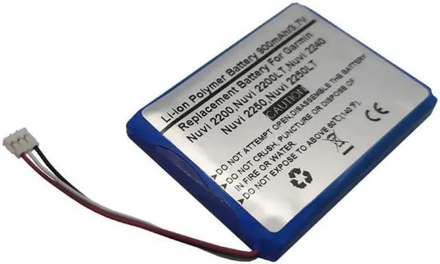 Alt view image 2 of 2 - 3.7V/900mAh Replace GPS Navigator Battery for Garmin Nuvi 2200 Nuvi 2200LT Nuvi 2240 Nuvi 2250 Nuvi 2250LT,361-00050-01 361-00050-02 361-00050-04