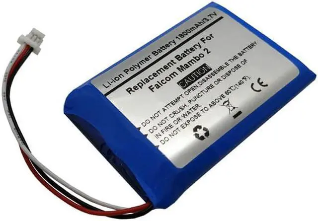Alt view image 2 of 2 - 1800mAh/3.7V Replacement Battery for Falcom Mambo 2 PL983450 1S1P