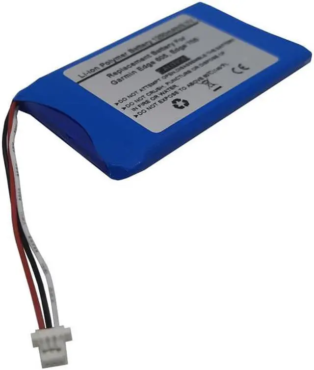 Alt view image 2 of 2 - 3.7V/1250mAh Replacement GPS Navigator Battery for Garmin Edge 605, Edge 705,361-00019-12