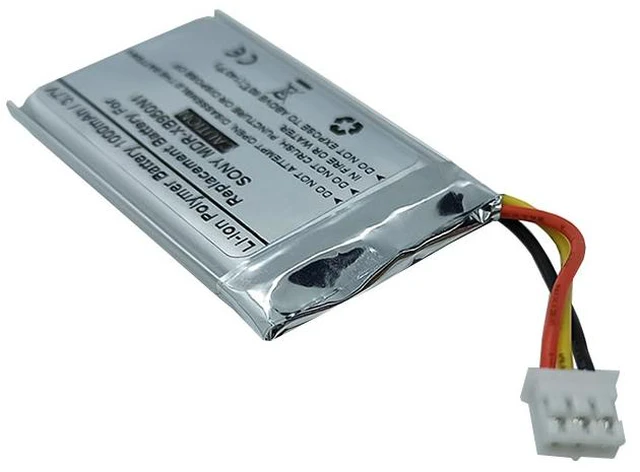 Alt view image 2 of 2 - 1000mAh 3.7V Replacement Battery for Sony MDR-XB950N1, SRS-WS1, WH-CH700N, LIS1553, LIS1553 SY6
