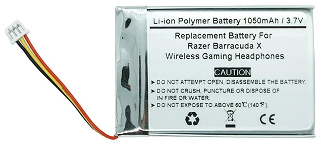 Main image of 1050mAh 3.7V Replacement Battery for Razer Barracuda X Headphones, ACE503450