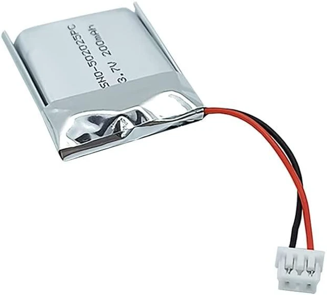 Alt view image 2 of 2 - 200mAh 3.7V Replacement Battery Compatible With Astrostart RSS 5225, Viper 7752V, 7351V, 7752P, 7752X, 7351P, 7351X, Clifford 7752X, 7752V, 7351V, Directed Electronics JFC 7752, JFC 7941, Python 7752P