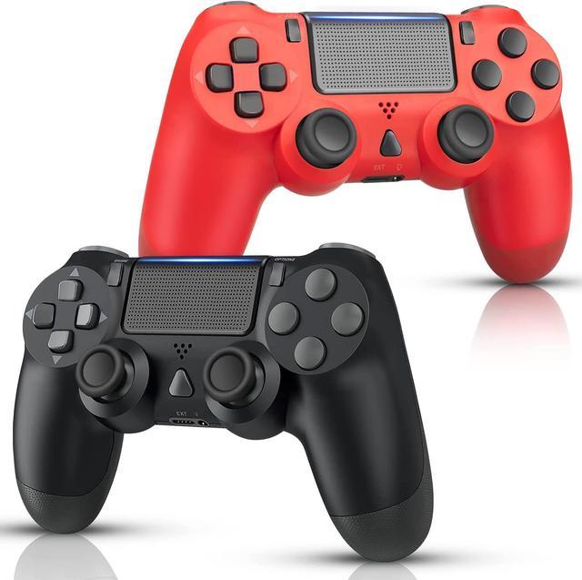 Wiv77 2 Pack Controller Compatible with Playstation 4 Controller Headphone Jack/Long Battery Life, Pa4 Controller for Kids/Men/Women, Christimas Gift PS4 remote (Blue and Black PS4 Accessories - Newegg.ca