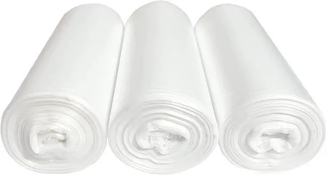 Main image of 6 Gallon Clear Trash Bags, Fits 5-6 Gallon Bins, 75 Counts