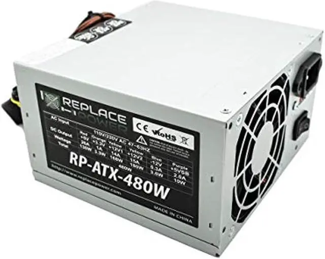 Alt view image 5 of 7 - Replace Power Compaq Presario SR2000 Series 480W ATX Power Supply 204pin w SATA Support