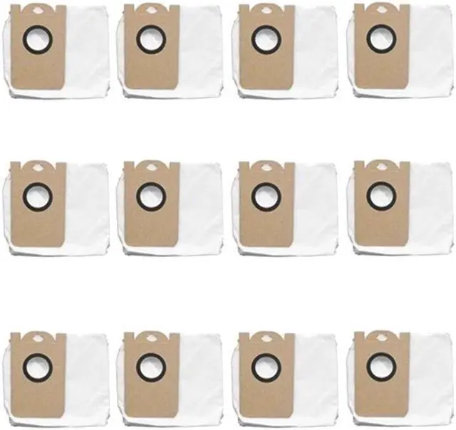 Main image of 12Pcs for VIOMI S9 Robot Vacuum Cleaner Dust Bag Cleaner High Capacity Leakproof Dust Bag Replacement Parts Kits