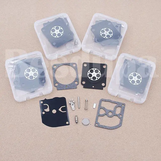 Alt view image 3 of 3 - 5pcslot Carburetor Diaphragm Gasket Kit For Zama RB-158 Stihl HS81T HS81R HS86T C1Q-S140 C1Q-S140A Chainsaw Replacement