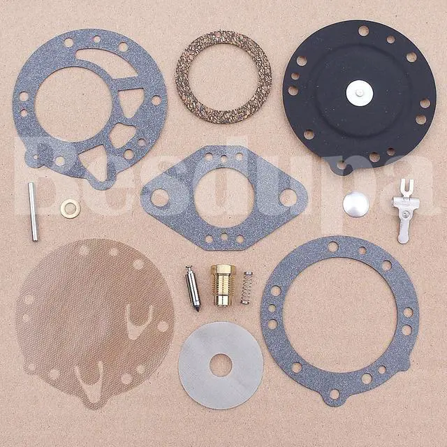 Alt view image 2 of 3 - Carburetor Repair Kit For Tillotson RK-114HL HL 109 112 125 132 155 158 Stihl 08 TF350 TS350 Carb Replacement Parts