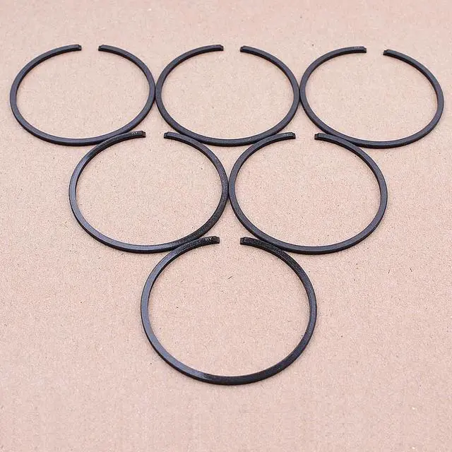 Main image of 6Pcslot 44MM Piston Ring For Husqvarna 49 42 51 55 246 351 353 350 345 340 346 Chainsaw Replacement Parts 503289010