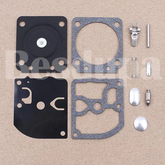 Alt view image 3 of 3 - 10pcslot Diaphragm Gasket Kit For Zama RB-93 C1Q-S62 Carb Rebuild Carburetor Repair Kit Replacement Spare Part