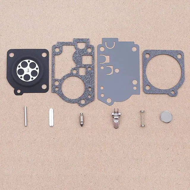 Main image of Carburetor Rebuild Kit For ZAMA RB-156 C1U-W43 C1U-W45 Poulan BVM210VS Blower Trimmer Replacement Spare Part