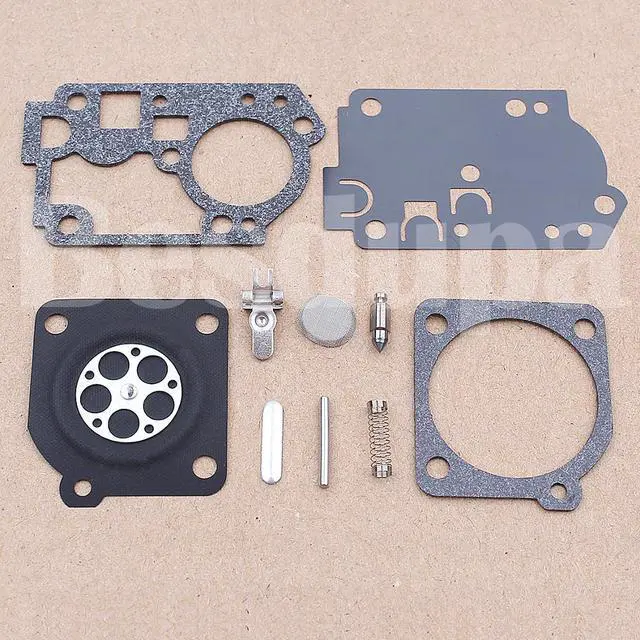 Alt view image 3 of 3 - Carburetor Rebuild Kit For ZAMA RB-156 C1U-W43 C1U-W45 Poulan BVM210VS Blower Trimmer Replacement Spare Part