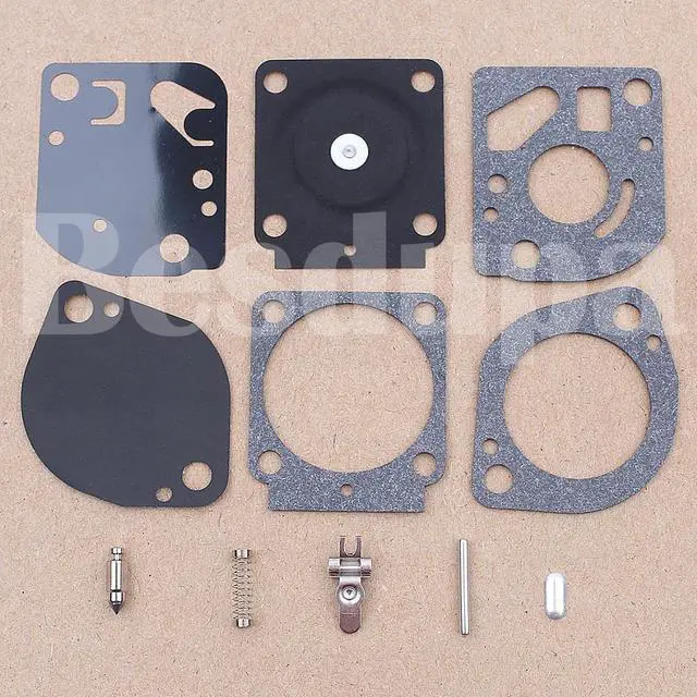 Alt view image 2 of 3 - Carburetor Diaphragm Gasket Repair Kit for Stihl BR500 BR550 BR600 Trimmer ZAMA RB-114 Replacement Spare Part