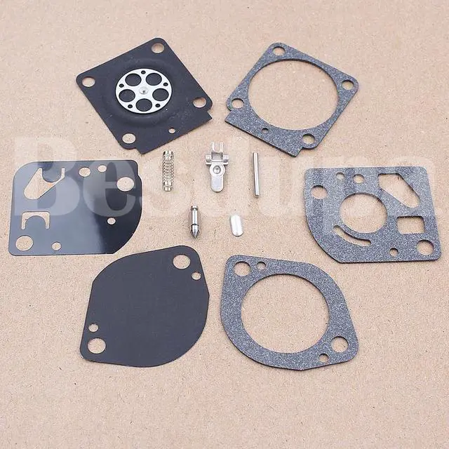 Alt view image 3 of 3 - Carburetor Diaphragm Gasket Repair Kit for Stihl BR500 BR550 BR600 Trimmer ZAMA RB-114 Replacement Spare Part