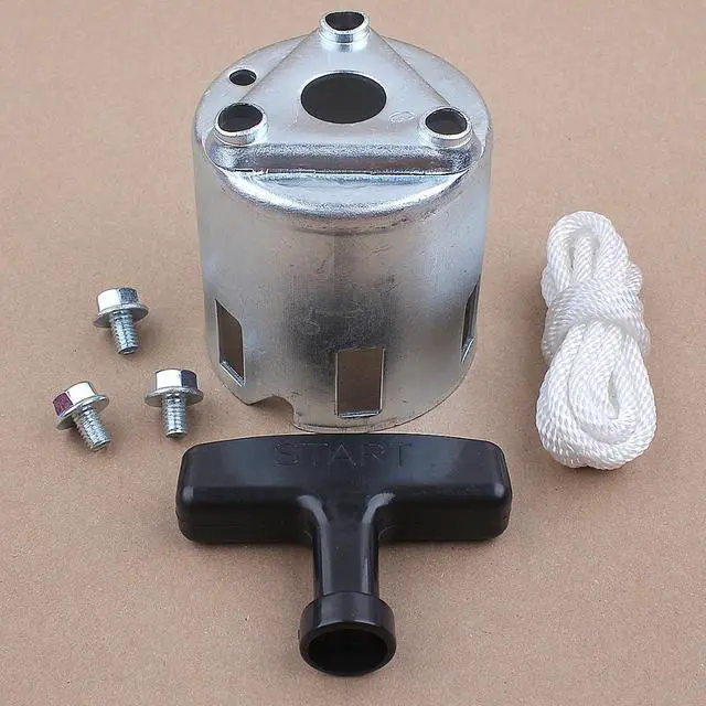 Main image of Recoil Pull Starter Flange Cup Fit Honda GX340 11HP & GX390 13HP Lawn Mower Generator Engine Replacement Parts