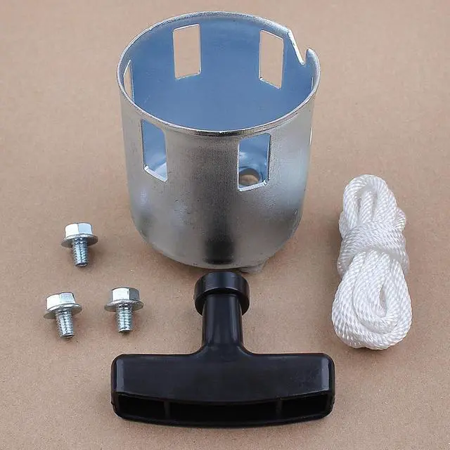 Alt view image 2 of 3 - Recoil Pull Starter Flange Cup Fit Honda GX340 11HP & GX390 13HP Lawn Mower Generator Engine Replacement Parts