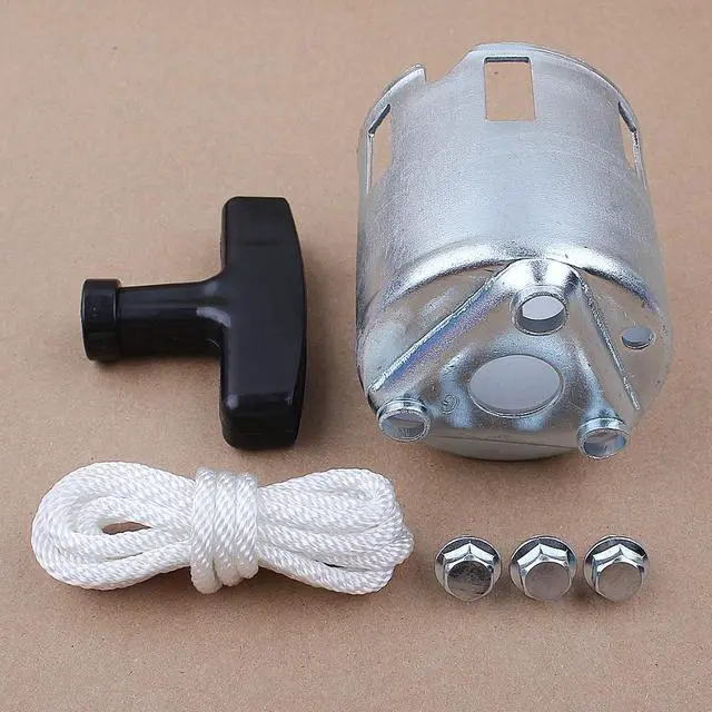 Alt view image 3 of 3 - Recoil Pull Starter Flange Cup Fit Honda GX340 11HP & GX390 13HP Lawn Mower Generator Engine Replacement Parts