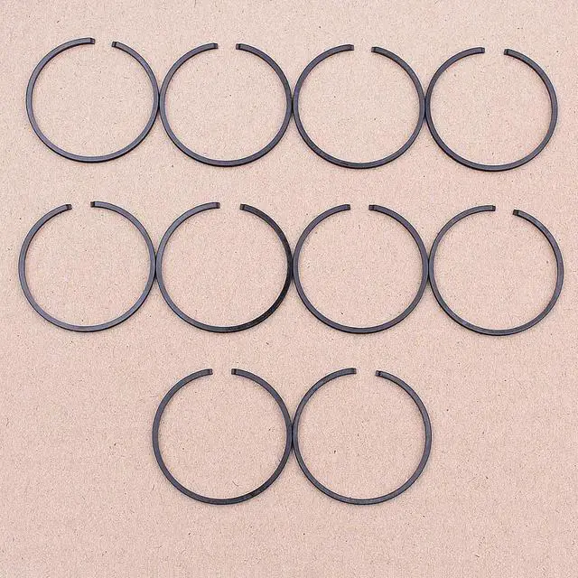 Alt view image 2 of 3 - 26CC 34mm x 15mm Cylinder Piston Ring Kit For MITSUBISHI TL26 CG260 Zenoah BC260 1E34F Brush Grass Cutter Replacement Parts