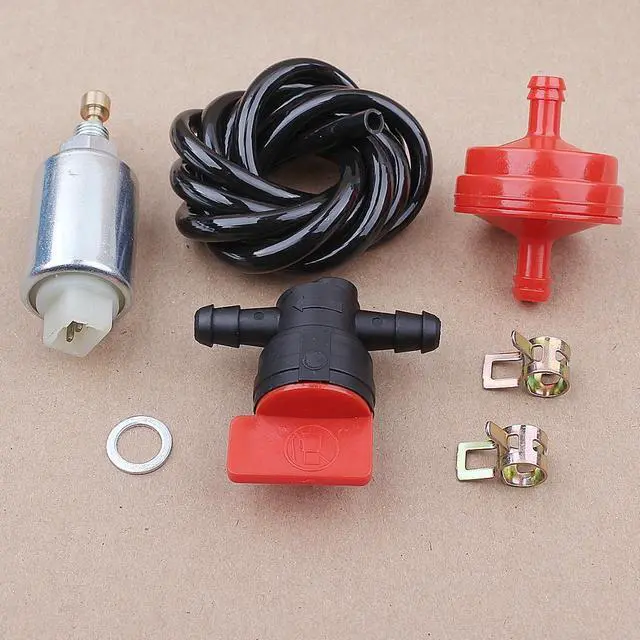 Alt view image 3 of 3 - Carburetor Fuel Solenoid Valve 699915 For Briggs & Stratton Carb 695423 699878 794572 796109 Engine Replacement Parts