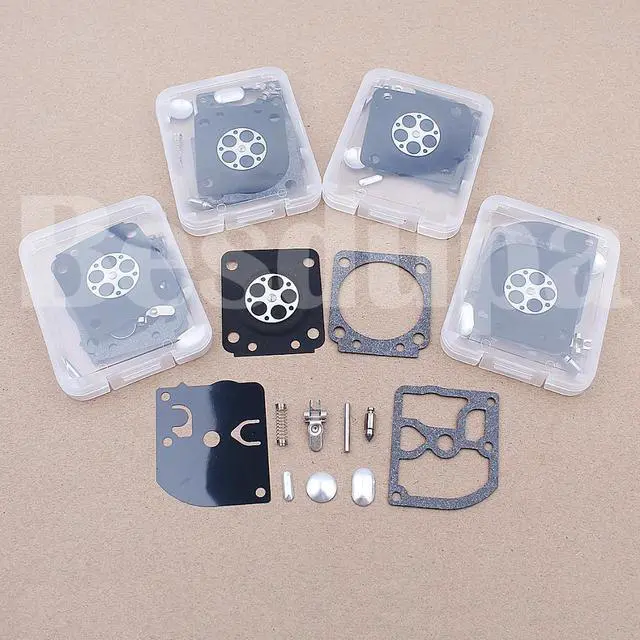 Alt view image 3 of 3 - 5pcslot Carburetor Rebuild Repair Overhaul Kit For Zama C1Q-S62 Type RB-93 RB93 Diaphragm Gasket Replacement Spare Part