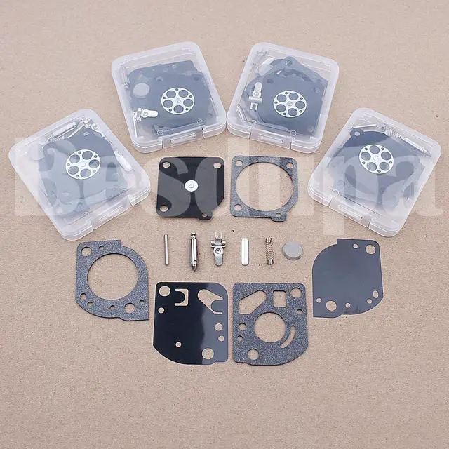 Alt view image 3 of 3 - 5pcslot Carburetor Rebuild Repair Kit For Zama Rb-82 Rb82 C1U-H46 C1U-H46A C1U-H49 Homelite RB82 Replacement Spare Part
