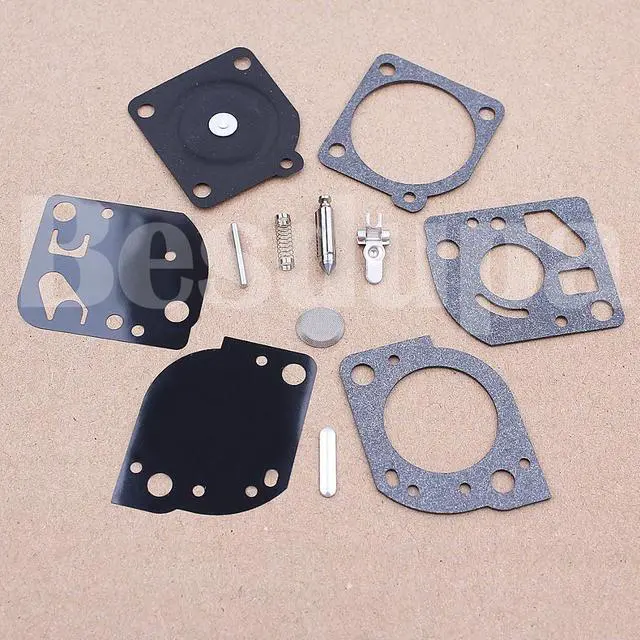 Alt view image 3 of 3 - Carburetor Repair Kit For Zama RB-82 C1U-H46A C1U-H49 Homelite BC900 BC1200 RY70103 RY70103A RY70105 Replacement Spare Part
