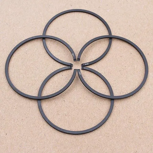 Alt view image 2 of 3 - 4Pcs 38mm Piston Rings For STIHL 018 MS180 MS 180 Chainsaw 1130 034 3002 Replacement Spare Part