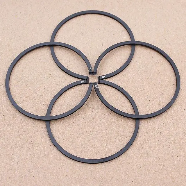 Alt view image 2 of 3 - 4pcs Piston Rings 425mm x 12mm For Stihl MS250 025 MS 250 Replacement Part 1123 034 3006 Chainsaw