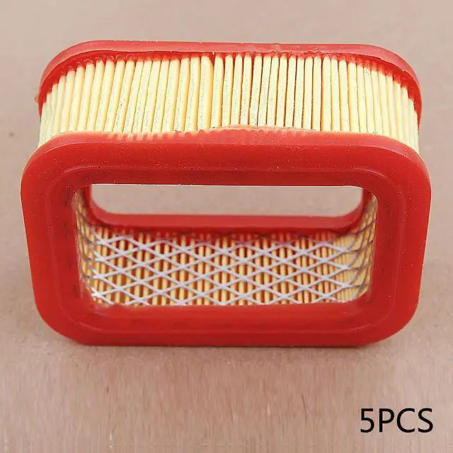 Alt view image 2 of 3 - 5PCS Air Filter Paper Set fits 5200 5800 52CC 58CC Chainsaws Replacement
