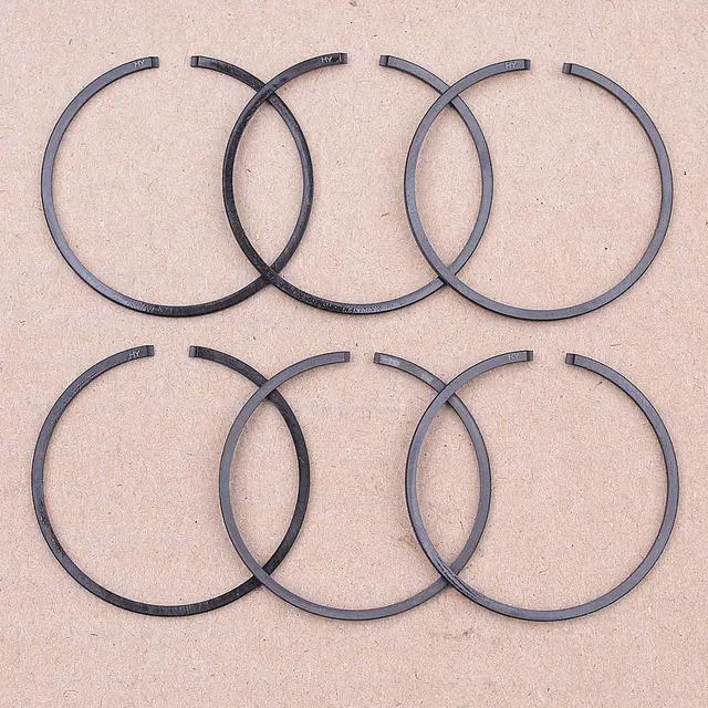 Alt view image 3 of 3 - 6PCSlot 38mm x 12mm Piston Rings For STIHL 018 MS180 MS 180 Chainsaw Replacement Spare Part 1130 034 3002