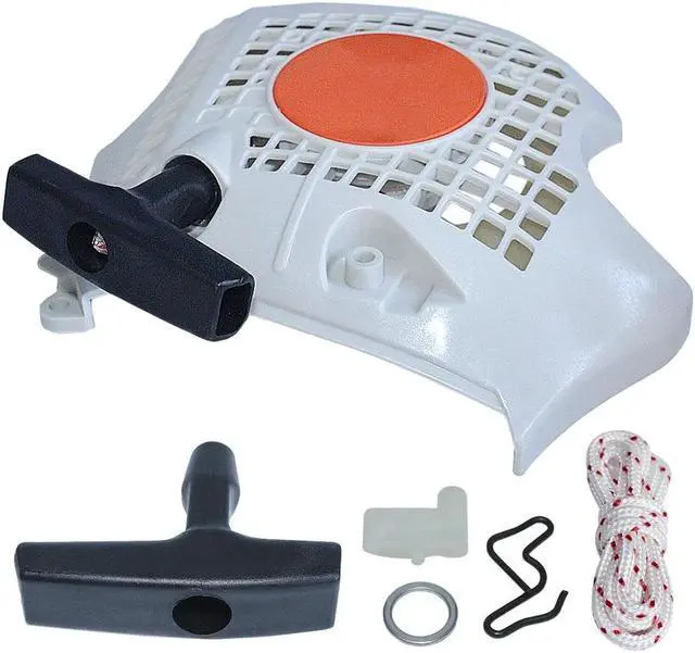 Alt view image 3 of 3 - Pull Recoil Starter w Rope Handle Pawl Kit For Stihl MS181 MS171 Chainsaw Replacement 1139 080 2102