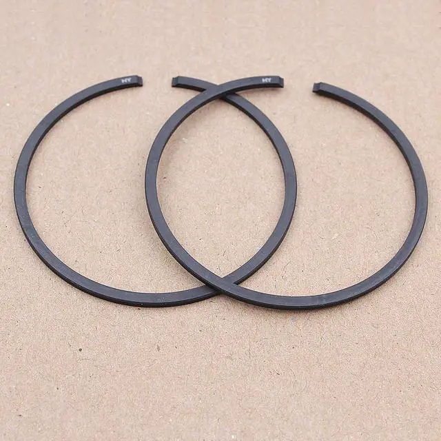 Main image of 2pcs Piston Ring Kit 46mm x 15mm for Husqvarna 51 55 Rancher 257 357 XP EPA 359 EPA Chainsaw Replacement Part 503289014