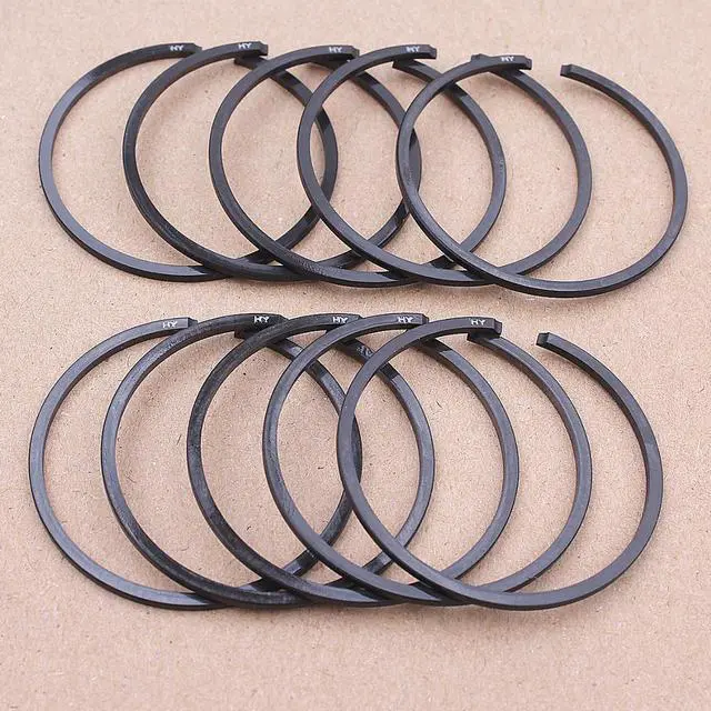 Alt view image 3 of 3 - 10pcs Piston Ring Kit 39mm x15mm for Husqvarna 236 240 240E 236E 235 Chainsaw Replacement Spare Part
